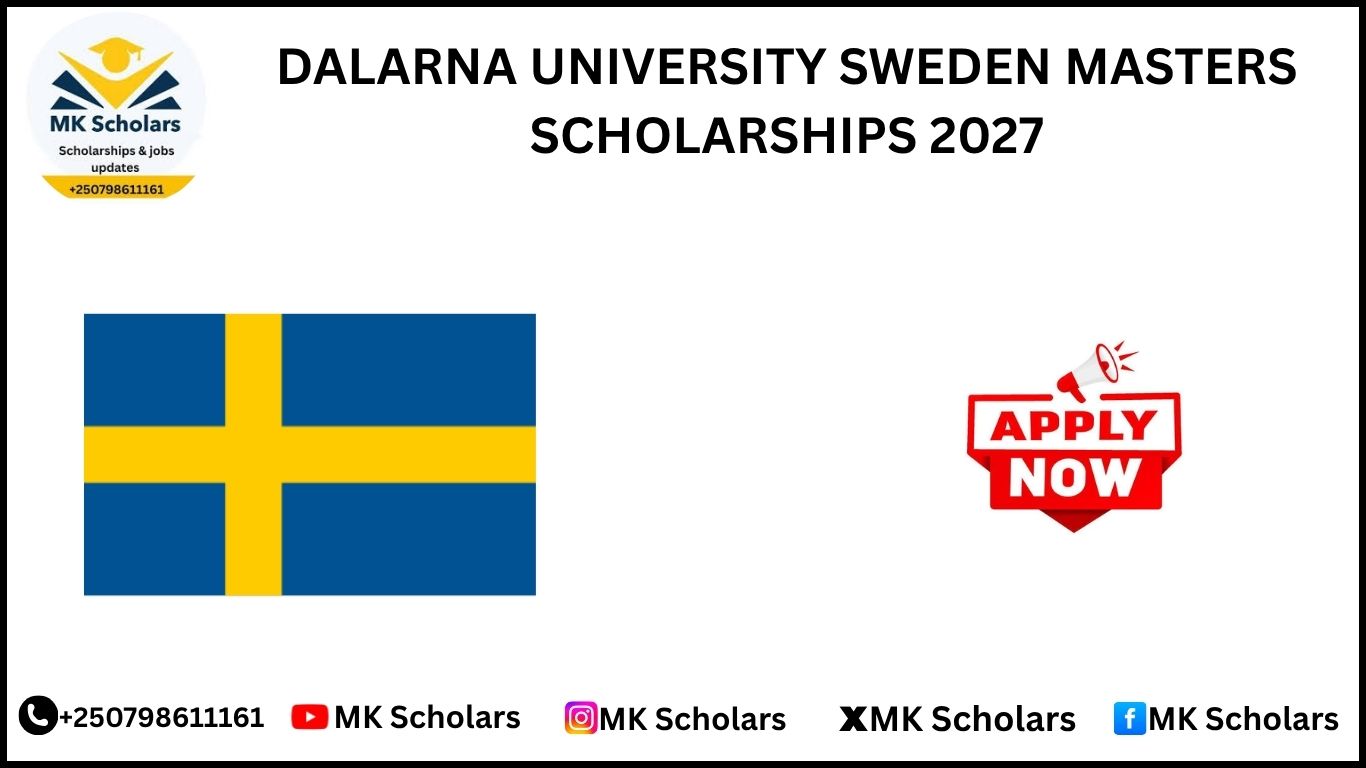 DALARNA UNIVERSITY SWEDEN MASTERS SCHOLARSHIPS 2027